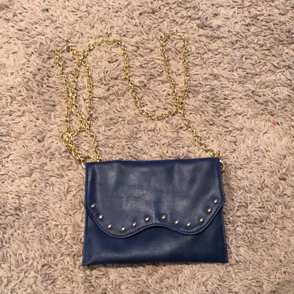 Navy cross body small purse - Picture 1 of 1